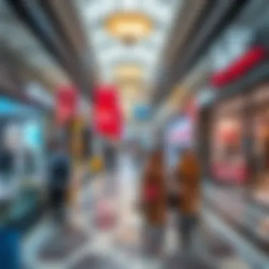 Diverse Shopping Experiences in Sharjah Vibrant shopping experience in a Sharjah mall