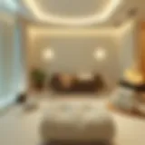 Relaxing Atmosphere in a Dubai Spa Serene spa environment with soothing ambiance