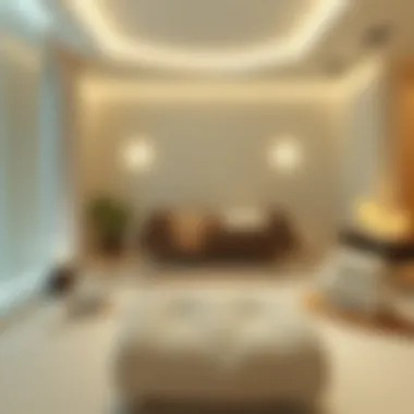 Relaxing Atmosphere in a Dubai Spa Serene spa environment with soothing ambiance