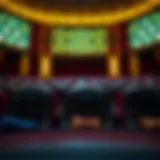 Opulent Seating Experience Luxurious cinema seating at Mall of the Emirates