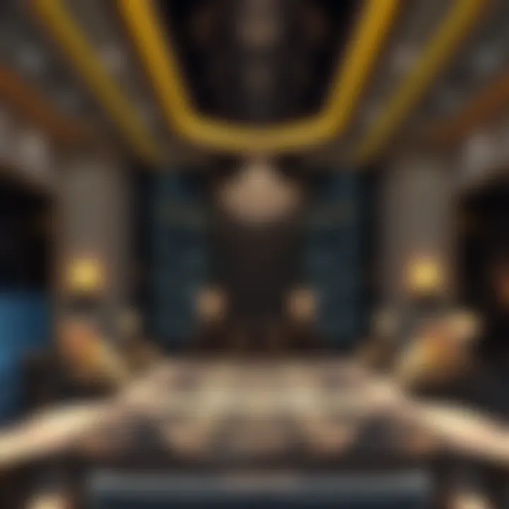 Luxurious Lobby of فندق جنة السراب Luxurious lobby of فندق جنة السراب