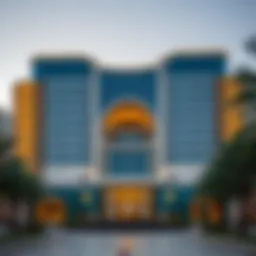 Architectural marvel of Opera Grand showcasing its modern design.