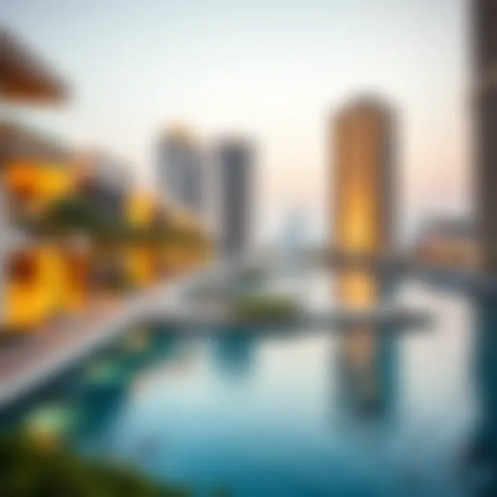 Luxury residential options with waterfront views in Yas Bay