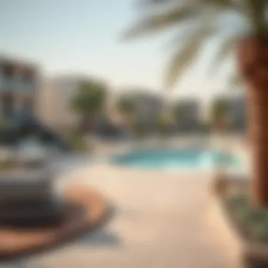 Sustainable architecture and green spaces in Yas Bay