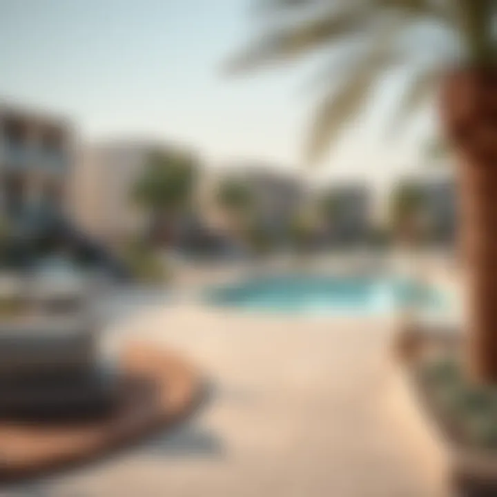 Sustainable architecture and green spaces in Yas Bay