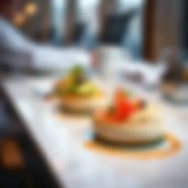 Culinary Artistry and Innovation A beautifully presented dish highlighting culinary artistry and innovation