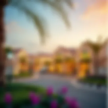 Residential Harmony in Festival Land Luxury residential properties adjacent to a festival venue