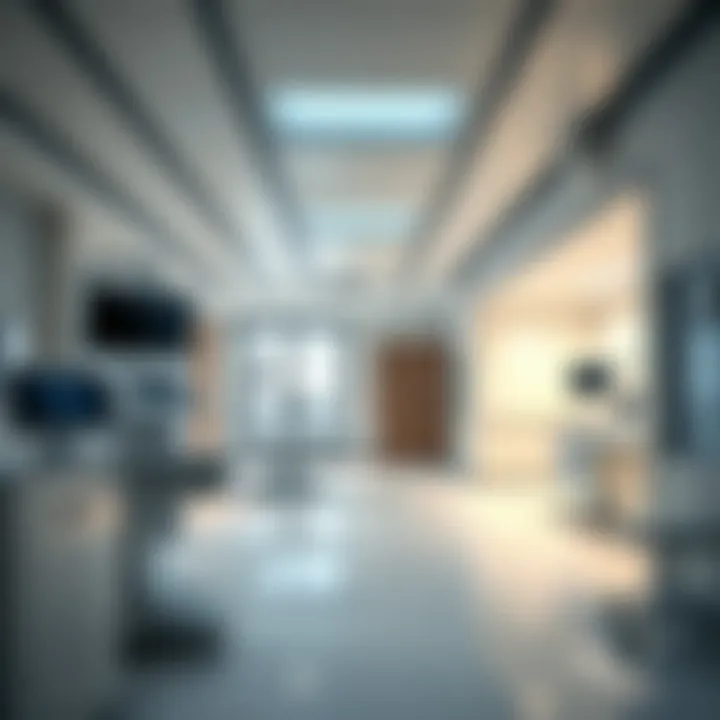 Interior of a state-of-the-art medical facility in Healthcare City