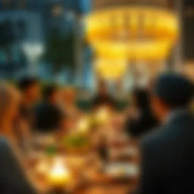 A Community Coming Together for Iftar Community iftar gathering