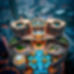 Aerial view of Jannah Hotel showcasing its stunning design