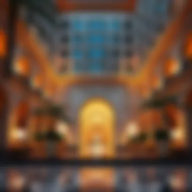 Grand Entrance of Jannah Hotel Jannah Hotel's grand entrance with exquisite architecture
