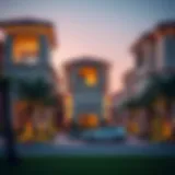 Architectural marvels of Meadows Dubai showcasing elegant villas