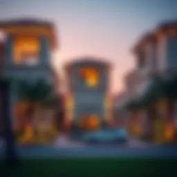 Architectural marvels of Meadows Dubai showcasing elegant villas