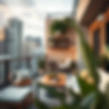 Functional balcony space optimization