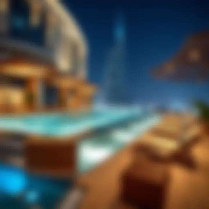 Luxurious Amenities at Moonsa Residences Luxurious amenities offered at Moonsa Residences, highlighting the lavish lifestyle
