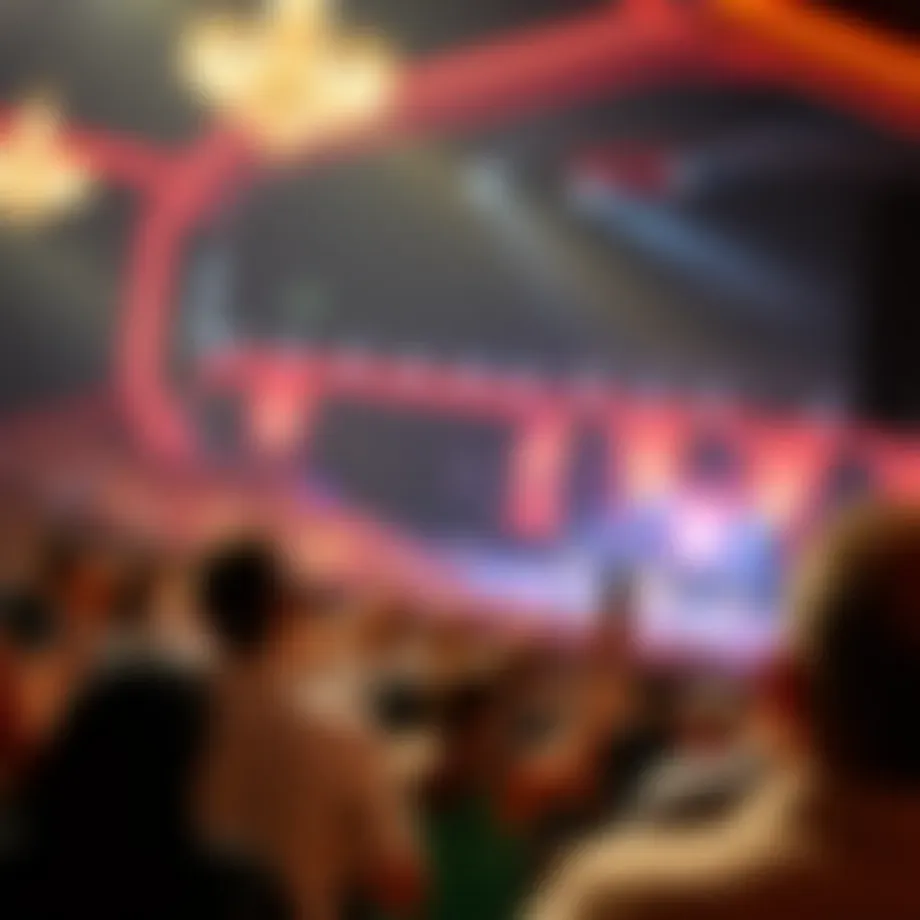 Vibrant concert atmosphere in Dubai