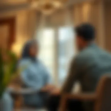 Landlord and Tenant Negotiation Meeting between landlord and tenant