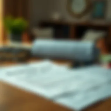 Essential Documentation: Preparing for the Visa Journey Documents and forms required for visa application on a desk.