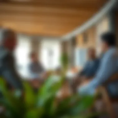 Strategic Planning for Investors A strategic planning session with investors discussing property options
