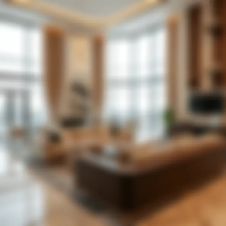 Elegant Interior Design at Noya Viva Spacious interiors of a residence within Noya Viva
