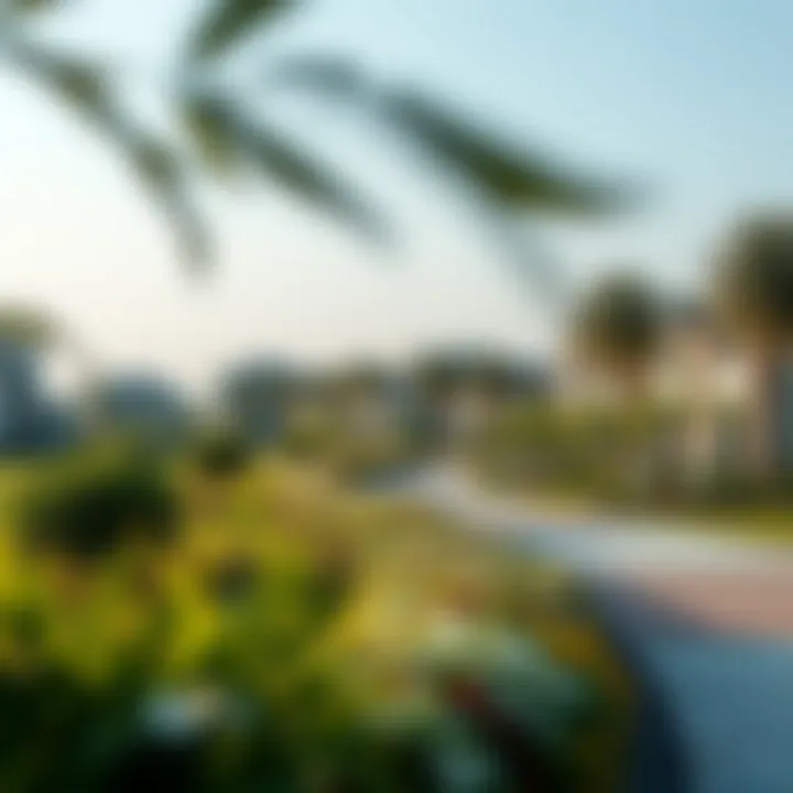 Embracing Nature: The Surroundings of Noya Viva Lush landscape surrounding Noya Viva enhancing the community feel