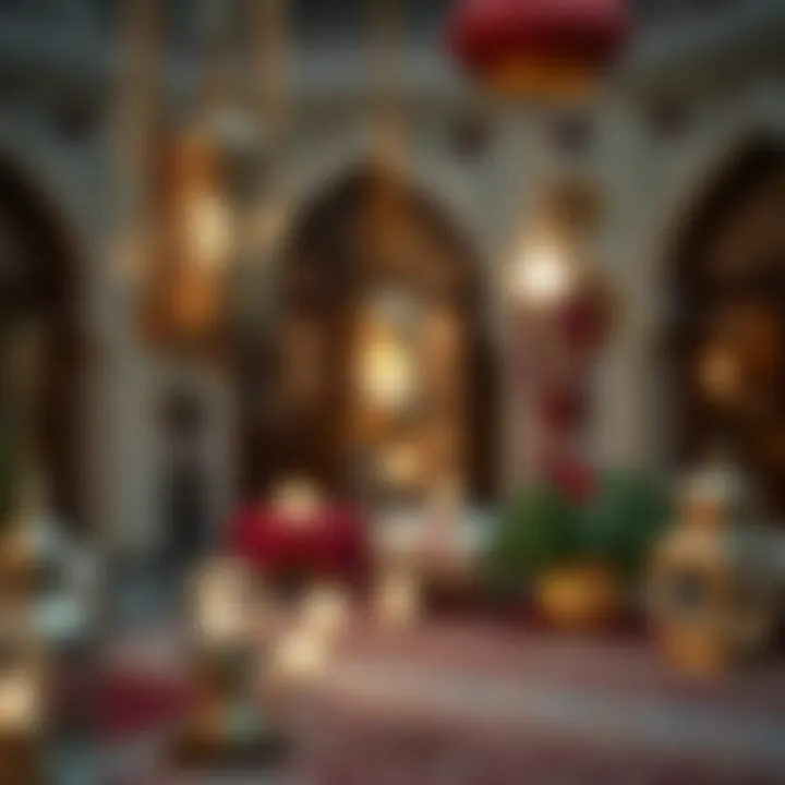 Ramadan Decorations and Traditions Traditional decorations symbolizing the spirit of Ramadan