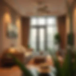 Cozy living space in Al Khail Gate Phase 2