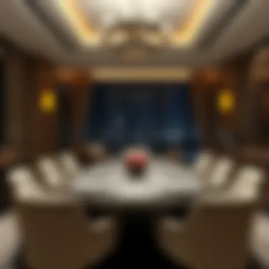 Dining area in Savoy Hotel Apartment