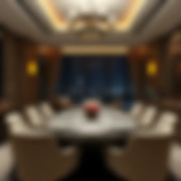 Dining area in Savoy Hotel Apartment