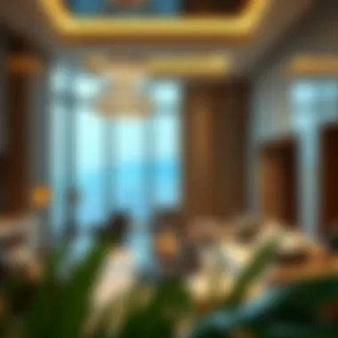 Luxury Interior Amenities of Shaha Tower Interior amenities of Shaha Tower highlighting luxury features