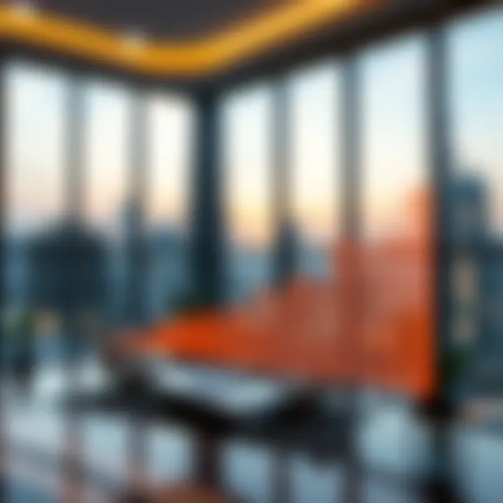 Graph illustrating pricing trends in the Dubai real estate market