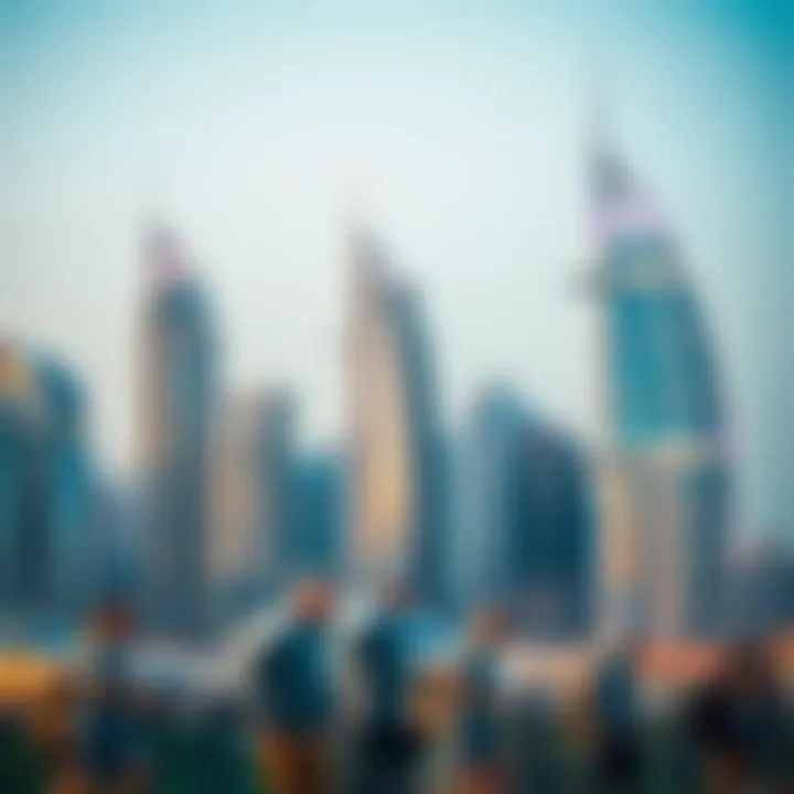 Stunning skyline of Dubai showcasing modern architecture