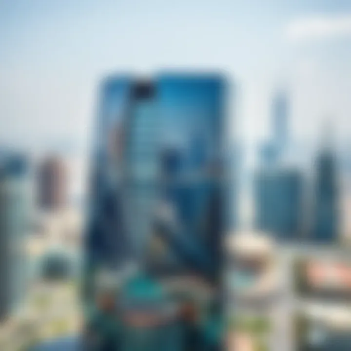 Maryam Building Against the Dubai Skyline Aerial view of the Maryam Building within the Dubai skyline