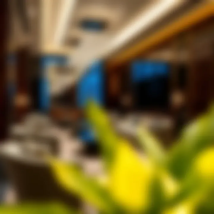 Interior lounge area highlighting luxurious design elements at The Opus