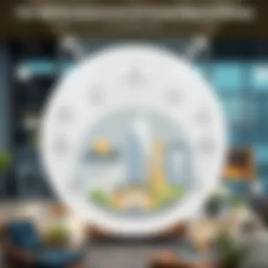 Regulatory Environment of Dubai Real Estate Diagram showcasing the regulatory landscape of Dubai real estate