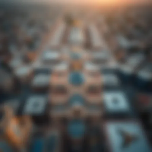 Aerial View of الفلاح القديمة Aerial view of الفلاح القديمة showcasing its unique architectural layout
