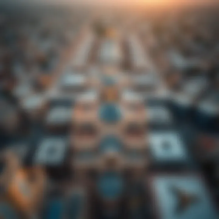 Aerial View of الفلاح القديمة Aerial view of الفلاح القديمة showcasing its unique architectural layout