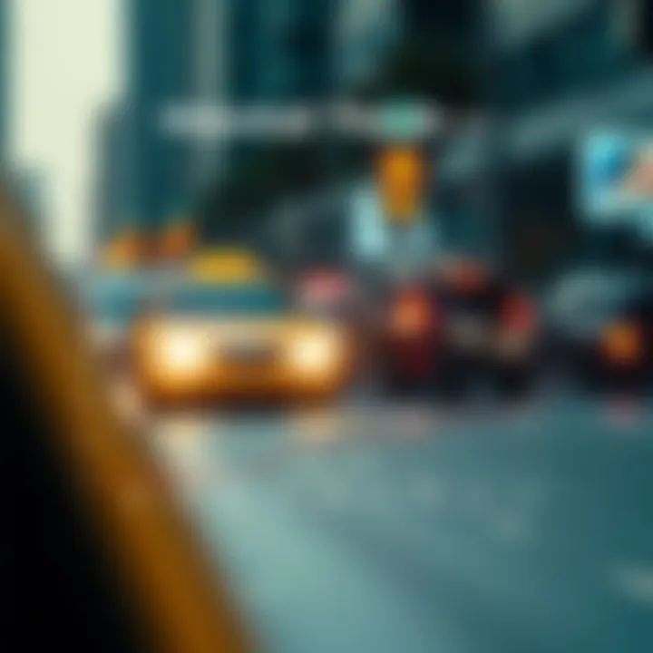 Historical trend graph of taxi fare changes over the years