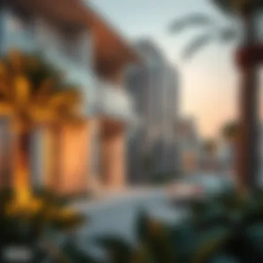 Modern Architecture of Wasl Properties' Residential Project Luxurious residential project by Wasl Properties with modern architecture