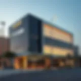 VFS Tasheel office exterior showcasing modern architecture