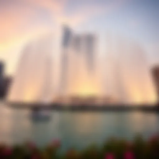 Viewing Times for the Dubai Fountain Introduction