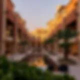 Stunning architectural design of Village Dubai