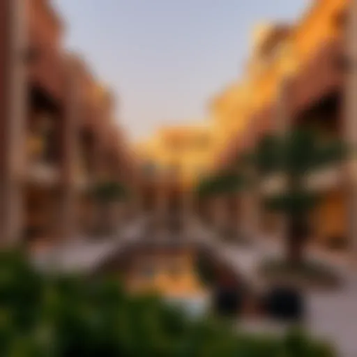 Stunning architectural design of Village Dubai