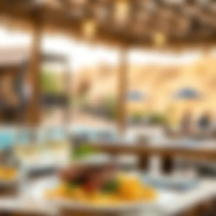 Gourmet Dining at Wild Wadi Delicious dining options available at the park