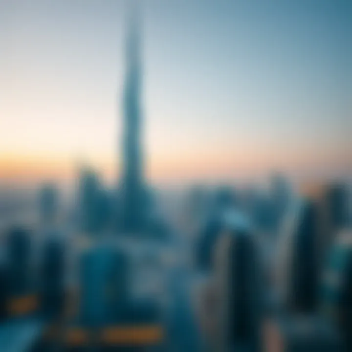 Skyline Perspective with Yes Tower Panoramic skyline featuring Yes Tower
